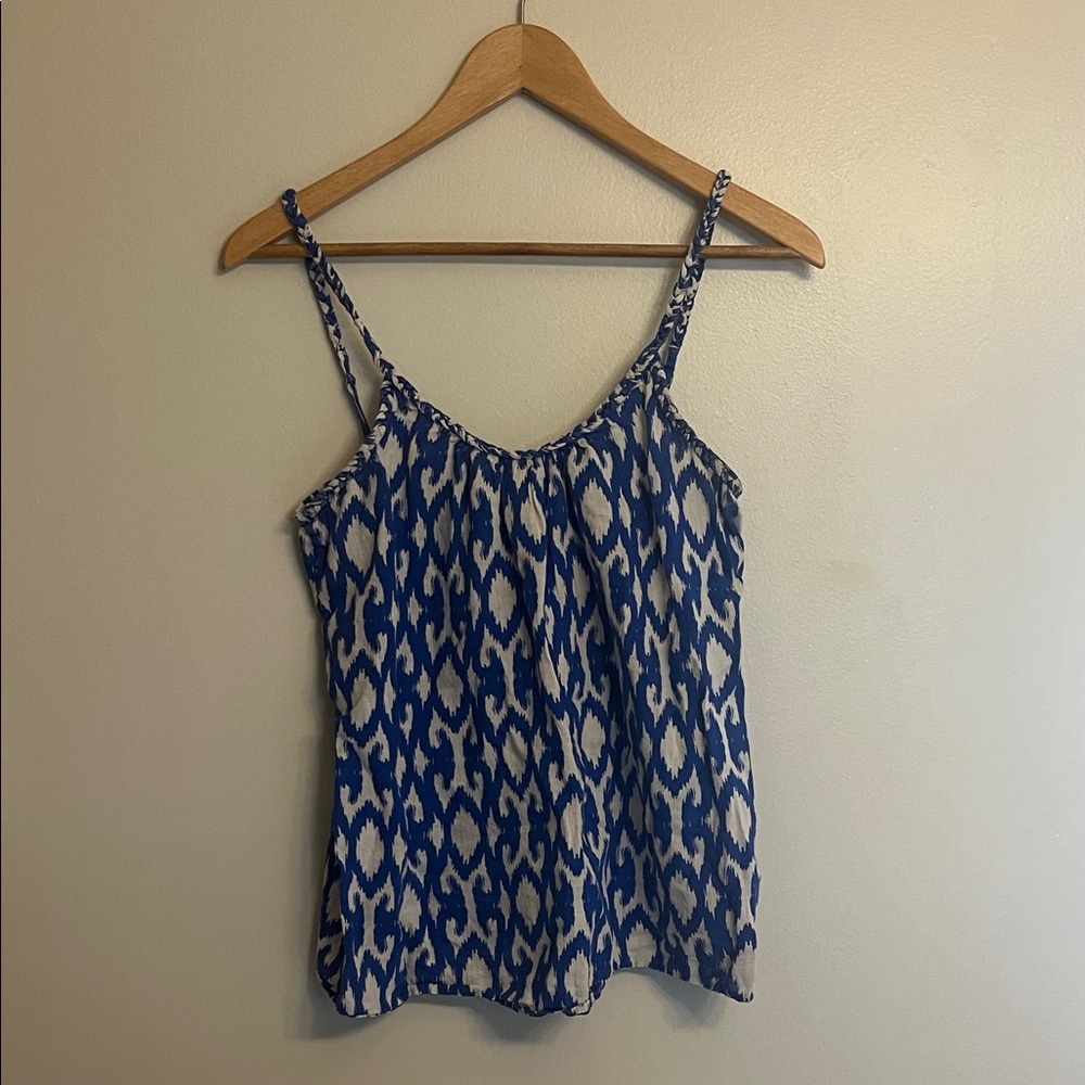 GAP Blue and White Camisole Top